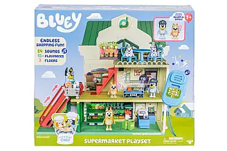 BLUEY Supermarket set figurky Blue a Bingo