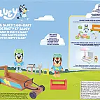 Bluey a Rusty Sada figurek Gokart Motokára
