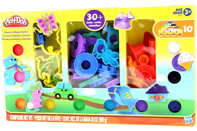 Play-Doh sada s tvary a razítky 10 kelímků