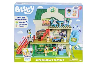 BLUEY Supermarket set figurky Blue a Bingo