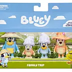 BLUEY Rodinný výlet 4 figurky