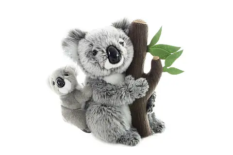 Plyš Koala s mládětem 25 cm Eco-friendly