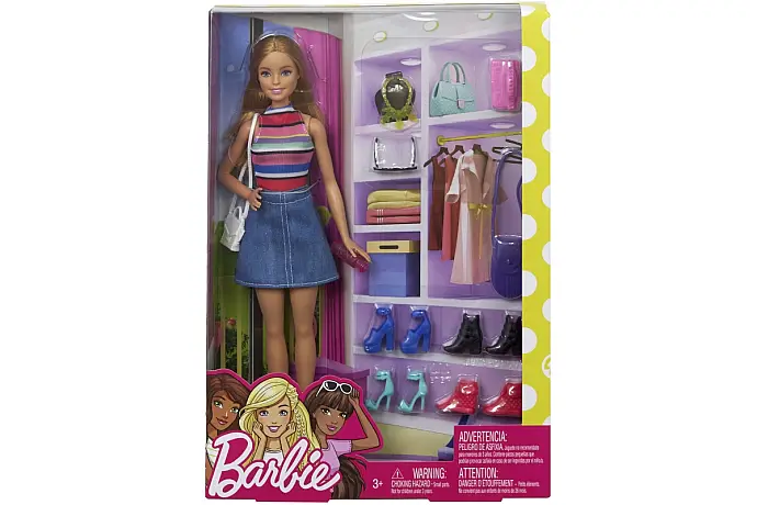 Barbie Panenka a stylové boty FVJ42