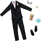 Barbie Oblečky pro Barbie/Kena - Ženich HWV77