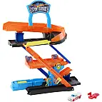 Hot Wheels City garáž stunt garage JHL94 TV
