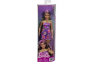 Barbie Fashionistas Modelka v květinových šatech JJN57