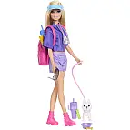 Barbie Panenka na výletě s pejskem JJV59