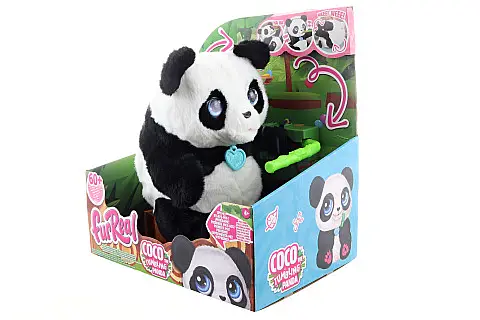 FurReal Interaktivní panda Coco akrobatický kamarád 27 cm