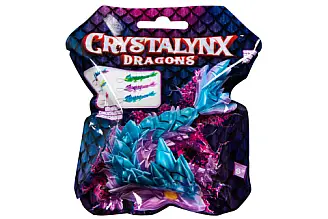 Crystalynx přívěšek ohební draci 15cm