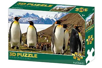 Puzzle 3D - Tučňáci