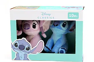 Sada plyšových přívěsků Stitch/Angel