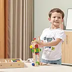 Dřevěná stavebnice konstruktér