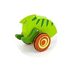 Dřevěná tahačka - dinosaurus