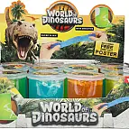 Sliz s kostrou dinosaura 12/bal