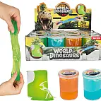 Sliz s kostrou dinosaura 12/bal