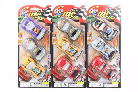 Sada závodních autíček