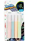 Fixy na textil zářící ve tmě 4ks