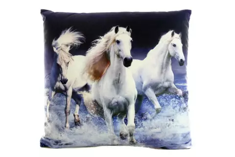 Polštářek 33 x 33 cm koně