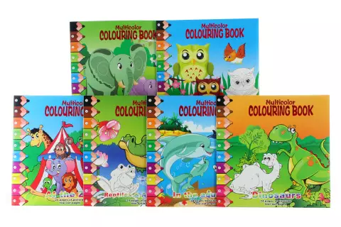 Omalovánky s čísly velké