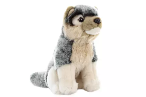 Plyš Vlk sedící 20 cm