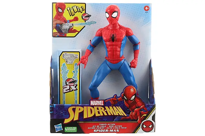 Spiderman 33 cm s ručním odpolovačem