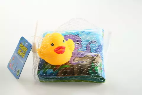 Pískací knížka do vody s kačenkou