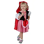Šaty Karkulka 92-104 cm