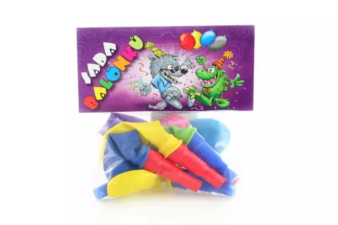 Balónky s píšťalkou