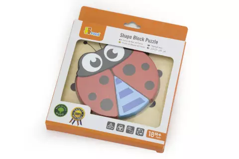 Puzzle pro nejmenší - beruška