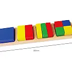 Dřevěné matematické tvary