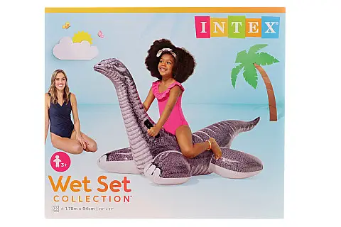 INTEX Vodní vozidlo Brontosaurus 178x94 57584