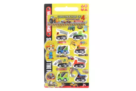 Sada stavebních autíček