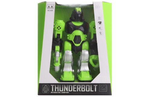 Robot zelený na baterie