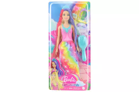 Barbie Princezna s dlouhými vlasy GTF38