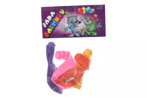 Balónky kulaté farma barevný potisk 4 ks			