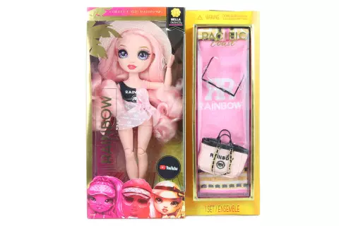 Rainbow High Letní Fashion panenka - Bella Parker (Pink)  TV
