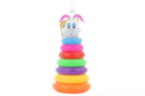 Sloup s kroužky - králík