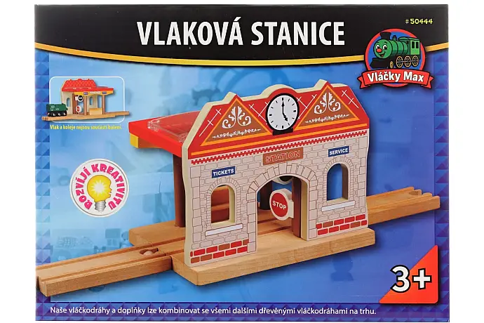 Vláčky Max - Vlaková stanice