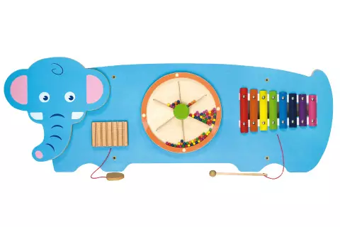 Dřevěná nástěnná hra - slon