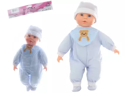 Miminko chlapeček se zvukem 40 cm měkké tělo