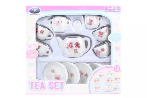 Čajový set porcelánový - motýlci