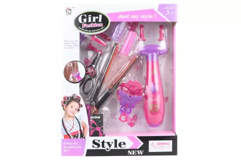 Zaplétač s žehličkou na vlasy