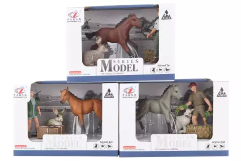 Farmář se zvířátky