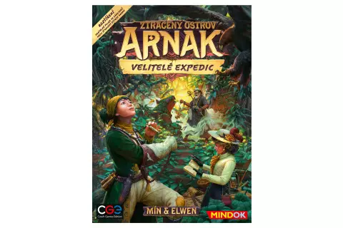 Ztracený ostrov Arnak: Velitelé expedic