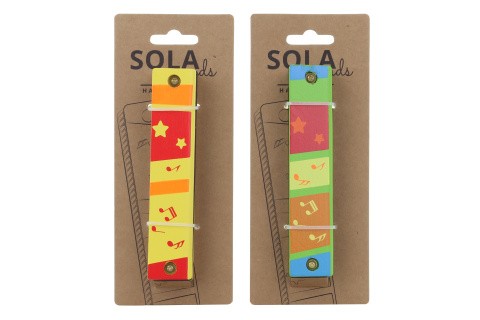 Dřevěná foukací harmonika