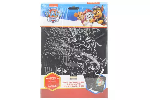 Vyškrabovací obrázek Tlapková patrola