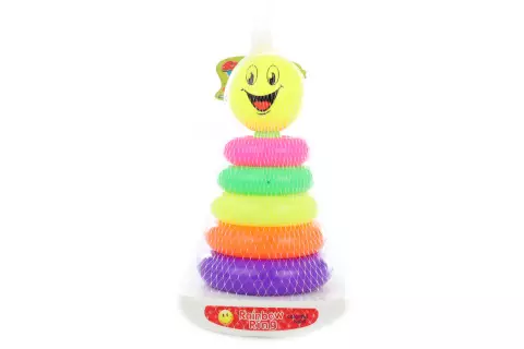 Sloup s kroužky smajlík