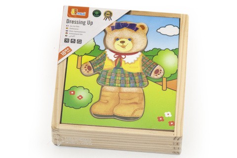 Dřevěné oblékání - medvědice