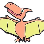 Nástěnná dekorace dino