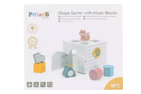 Dřevěná vkládačka se zvířátky